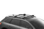 Bagażnik dachowy Thule Wingbar Evo Edge czarne belki VW Caddy 2020-->