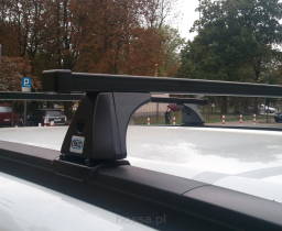 Bagażnik dachowy CRUZ 935-526-SX120 stalowy - AUDI A3 Sportback 2013+ z relingami zintegrowanymi