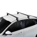 Bagażnik dachowy Seat Ibiza, 5d hatchback 2008-2017 CRUZ 935-453-Airo Dark T118 belki aluminiowe