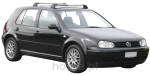 Bagażnik  dachowy WhispBar Flush S4/K577: VW Golf IV 3d 1998-2006, VW Bora 4d 1998-2006