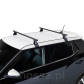 Bagażnik dachowy Opel Crossland X, bez relingów 2017--> Bagażnik CRUZ 935-835-ST120 belki stalowe