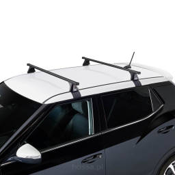 Zdjęcie orientacyjne. Elementy mocujące bagażnik do dachu różnią się odpowiednio do modelu auta.