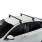 Bagażnik dachowy CRUZ 935-776-Airo Dark T133 czarny, aerodynamiczny - Nissan Navara (D23) Pickup 2016- Double Cab